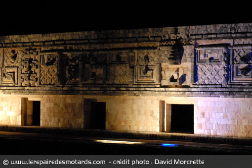 Spectacle son et lumi&egrave;res Uxmal