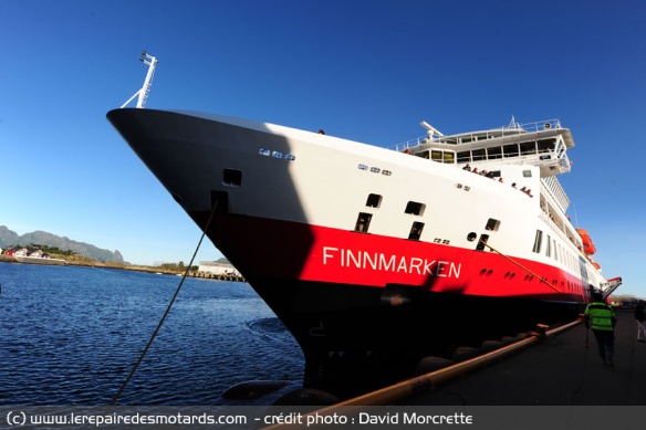 Hurtigruten : l'Express côtier de Norvège. Ici le Finnmarken, l'un des 11 navires de la flotte