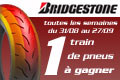 4 trains pneus moto  gagner