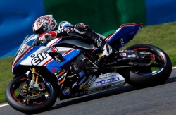 BMW BMP Elf 99 en pole position