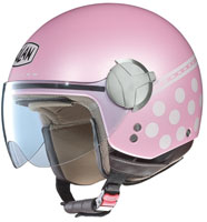 Casque jet Nolan N20 Traffic rose