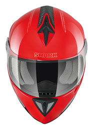 casque shark rsi carbon rouge