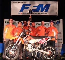 Championnat de France enduro : titre pour Queyreyre et KTM