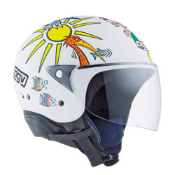 AGV NEW BALI WHITE ZOO