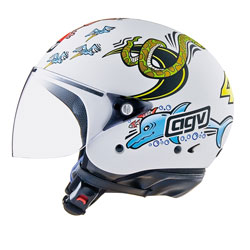AGV NEW BALI WHITE ZOO