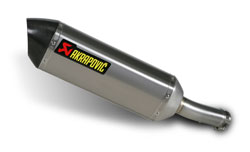 Silencieux Akrapovic en titane pour la FZ8
