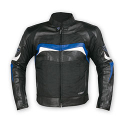 Blouson cuir A-Pro Breeze bleu