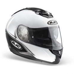 Casque intégral HJC FS-11 Emblem blanc