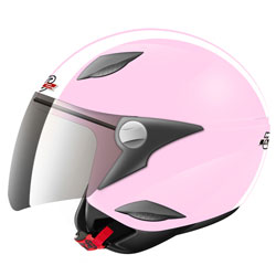 Casque Jet LS2 Rocket Fashion rose