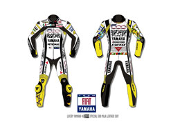Dainese : combinaison spéciale Fiat 500 version Rossi