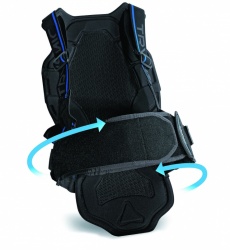 Protection dorsale Tryonic Feel 3,7 sangle de fermeture et intérieur
