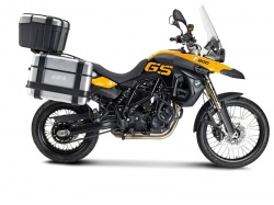 Valise Givi Trekker sur BMW F800 GS