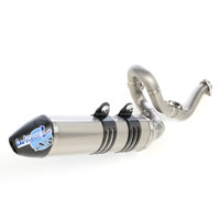 LeoVince X3 Motocross/Supermotard titane pour l'YZ450F.