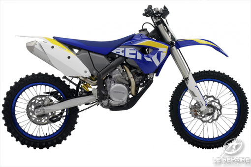Moteur horizontal Husaberg