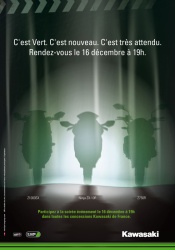 Invitation soirée Kawasaki le 16 décembre