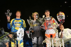 SX Bercy : de gauche à droite : Kyle Chislom, Justin Barcia et Marvin Musquin (c) Photo P.Haudiquert / Mediacross