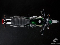 Kawasaki W800 du dessus