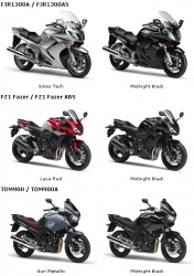 Nouveautés routières Yamaha 2011