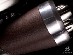 La Yamaha VMAX 1700 en cuir par Hermès