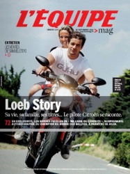 Sébastien Loeb tout nu à moto