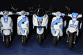 Scooters motos officiels Olympique Marseille