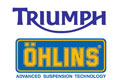 Öhlins amortisseurs arrières Triumph