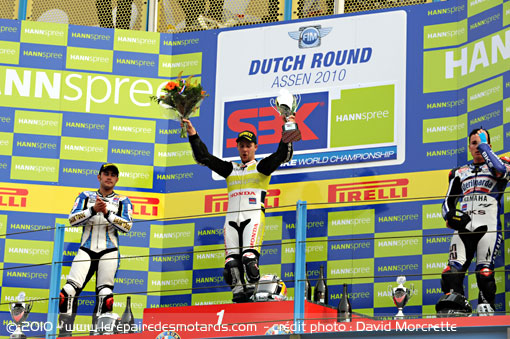Victoire de Rea au WSBK d'Assen