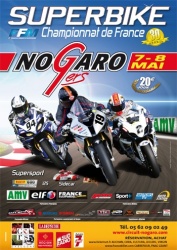 Affiche FSBK 2011- Nogaro