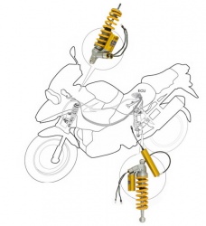 Amortisseur intelligent Mecatronic par Öhlins