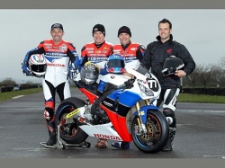 Bol d'Or: présentation du Team Honda TT Legends