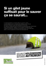 Campagne d'affichage contre les mesures du CISR