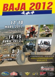 Compéquad 2012: le calendrier avec 3 Baja et un trophée