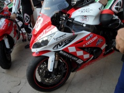 Nitro Jet Casque 24h du Mans Moto Team Carabiniers