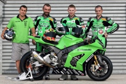 24h du Mans : team Kawasaki SRC