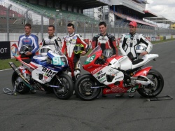 Les teams Bihr-MetisS et MetisS JLC Moto