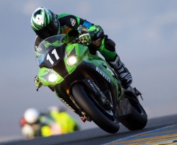 24h : victoire du Team Kawasaki SRC (c) photo : David Reygondeau