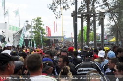 Le village du Grand Prix de France est plein à craquer