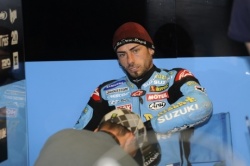 John Hopkins lors du Grand Prix de Jerez