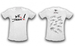 Un t-shirt pour soutenir le Japon