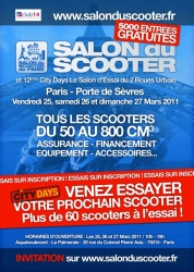 Affiche Salon du Scooter de Paris