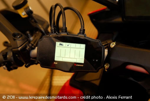 La console de bord du système D-Air Street