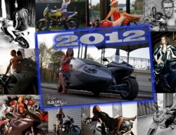 Calendrier Motard(e)s 2012