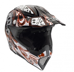 Casque cross AGV AX-8 Gothic Flame