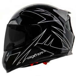 Casque intégral Dexter Chrome noir
