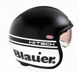 Casque jet Blauer Pilot noir mat