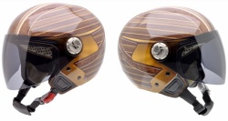 La technologie d'images 3D sur casque moto Helmets par Dezache