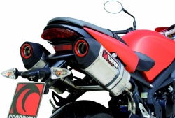 Echappements Red Power pour Street Triple par Scorpion