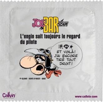 Préservatifs Joe Bar Team par Callvin