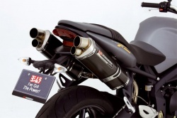 Silencieux Yoshimura Tri-oval 2 pour Street Triple