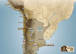 Dakar 2012 : Argentine - Chili - Pérou